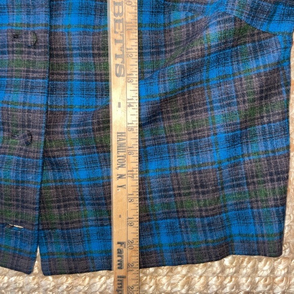 Pendleton Vintage Women's Plaid Wool Blazer - Picture 6 of 6